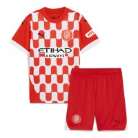 Maglia Calcio Girona Prima Divisa Bambino 2024-25 Manica Corta (+ pantaloncini)